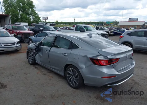 2022 Honda Insight Touring from USA, damaged, VIN 19XZE4F9XNE015805